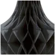 dekoracja honeycomb kropla czarna unique 35 cm
