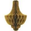 dekoracja honeycomb kropla zlota 35 cm
