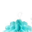 dekoracja honeycomb kula beauty and charm niebieski mix godan 3 szt