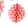 dekoracja honeycomb kula beauty and charm rozowy mix godan 3 szt