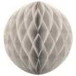 dekoracja honeycomb kula bezowa 40 cm