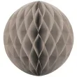 dekoracja honeycomb kula bezowa ciemna 40 cm