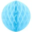 dekoracja honeycomb kula blekitna 10 cm