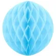 dekoracja honeycomb kula blekitna 40 cm