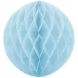dekoracja honeycomb kula blekitny jasny 20 cm