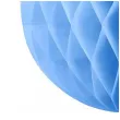 dekoracja honeycomb kula blekitny partydeco 10 cm