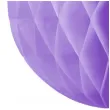 dekoracja honeycomb kula fioletowy partypal 30 cm