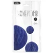 dekoracja honeycomb kula granatowy partypal 20 cm