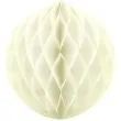 dekoracja honeycomb kula kremowa jasna 20 cm
