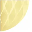 dekoracja honeycomb kula kremowy partypal 10 cm