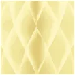 dekoracja honeycomb kula kremowy partypal 10 cm