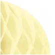 dekoracja honeycomb kula kremowy partypal 20 cm