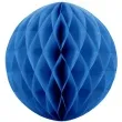 dekoracja honeycomb kula niebieski 30 cm