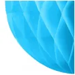 dekoracja honeycomb kula niebieski jasny partypal 30 cm