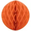 dekoracja honeycomb kula pomaranczowa 40 cm