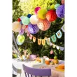 dekoracja honeycomb kula r owy jasny partydeco 10 cm