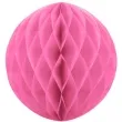 dekoracja honeycomb kula rozowa 10 cm