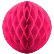dekoracja honeycomb kula rozowa ciemna 10 cm