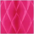 dekoracja honeycomb kula rozowy ciemny partypal 20 cm