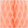 dekoracja honeycomb kula rozowy jasny partydeco 10 cm