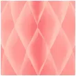 dekoracja honeycomb kula rozowy jasny partypal 10 cm