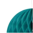dekoracja honeycomb kula turkusowy ciemny partydeco 10 cm