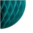 dekoracja honeycomb kula turkusowy ciemny partydeco 10 cm