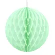 dekoracja honeycomb kula turkusowy partydeco 10 cm
