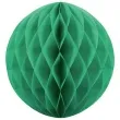 dekoracja honeycomb kula zielona szmaragdowa 40 cm
