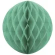 dekoracja honeycomb kula zielono szara 10 cm