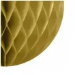 dekoracja honeycomb kula zloty partypal 20 cm