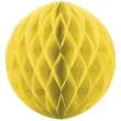 dekoracja honeycomb kula zolta 40 cm