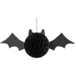 dekoracja honeycomb nietoperz halloween partydeco 45x17 cm