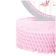 dekoracja honeycomb roczek dziewczynki rozowa godan 30 cm