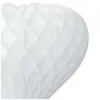dekoracja honeycomb serca bialy godan 3 szt