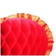 dekoracja honeycomb serce czerwona 45 cm funny fashion