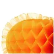 dekoracja honeycomb serce pomaranczowa 45 cm funny fashion