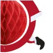 dekoracja honeycomb swiety mikolaj partypal 35 cm