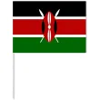 dekoracja kartonowa flaga na patyczku kenia 40 cm