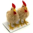 dekoracja koguty swiateczne 11 cm aliga 2 szt