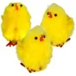 dekoracja kurczaki zolte 5 5 cm aliga 3 szt