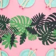 dekoracja liscie tropikalne aloha partydeco 21 szt