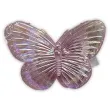 dekoracja motyle 3d rozowy 80x62 mm 2 szt