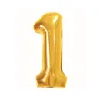 dekoracja na 1 11 15 16 18 urodziny balon foliowy cyfra 1 zloty ciemny duzy 33 dgt