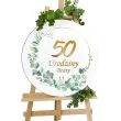 dekoracja na 18 30 40 50 60 70 80 90 urodziny tablica powitalna eukaliptus beauty personalizacja