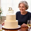 dekoracja na 18 30 40 50 60 70 80 90 urodziny topper na tort personalizacja imie zloty