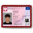 dekoracja na 18 urodziny osiemnastke oplatek na tort dowod osobisty personalizacja zdjecie