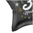 dekoracja na 30 urodziny balon foliowy gwiazda glamour czarny 18 str