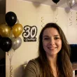 dekoracja na 30 urodziny duza liczba znak napis do przyklejenia glamour birthday 43 5x45 cm