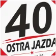 dekoracja na 40 urodziny kierowcy tablica powitalna traffic ostra jazda zaczyna sie po 40